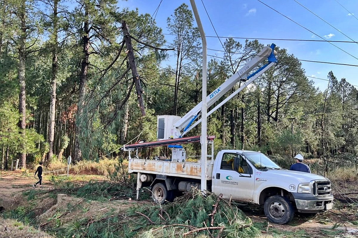 Los trabajos se concentra en el camino entre Zorraquin y Magnasco