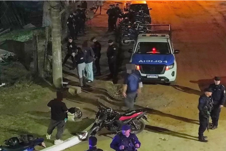 La retención de una moto y el secuestro de cocaína fueron los resultados un amplio operativo