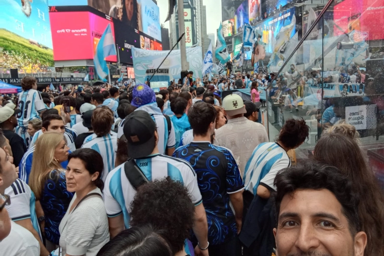 Un hincha concordiense contó cómo se vive la previa de la final en Nueva York