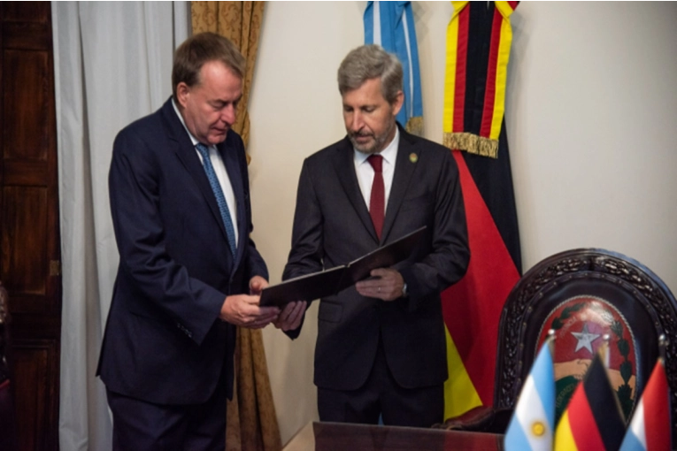 Frigerio mantendrá reuniones en Hamburgo para potenciar las exportaciones entrerrianas