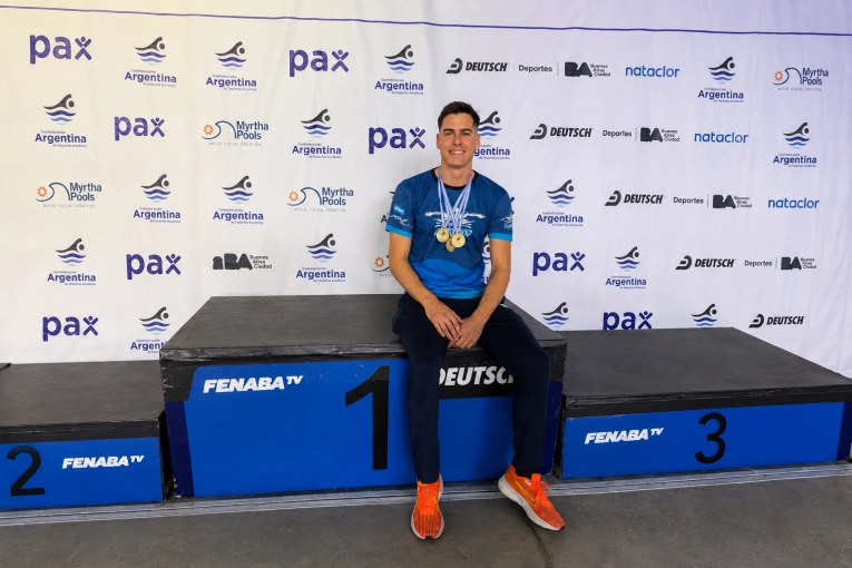 Concordiense logró primeros puestos en el Argentino Máster de Natación