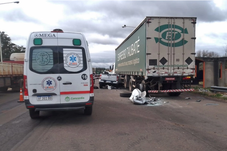 Ruta 14: Identificaron a las v&iacute;ctimas del fatal accidente al sur de Concordia