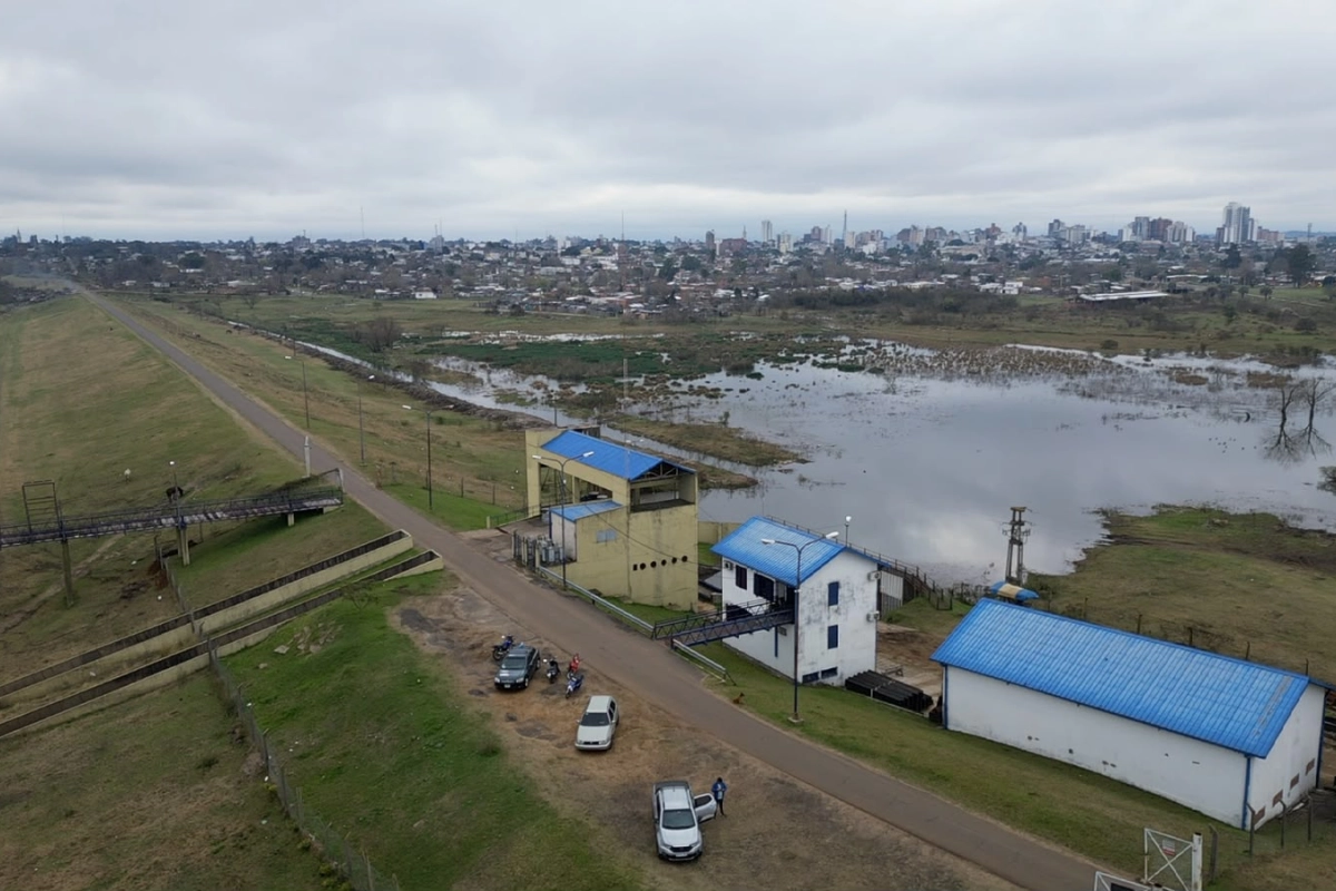 El municipio se anticipa a la creciente del r&iacute;o Uruguay.