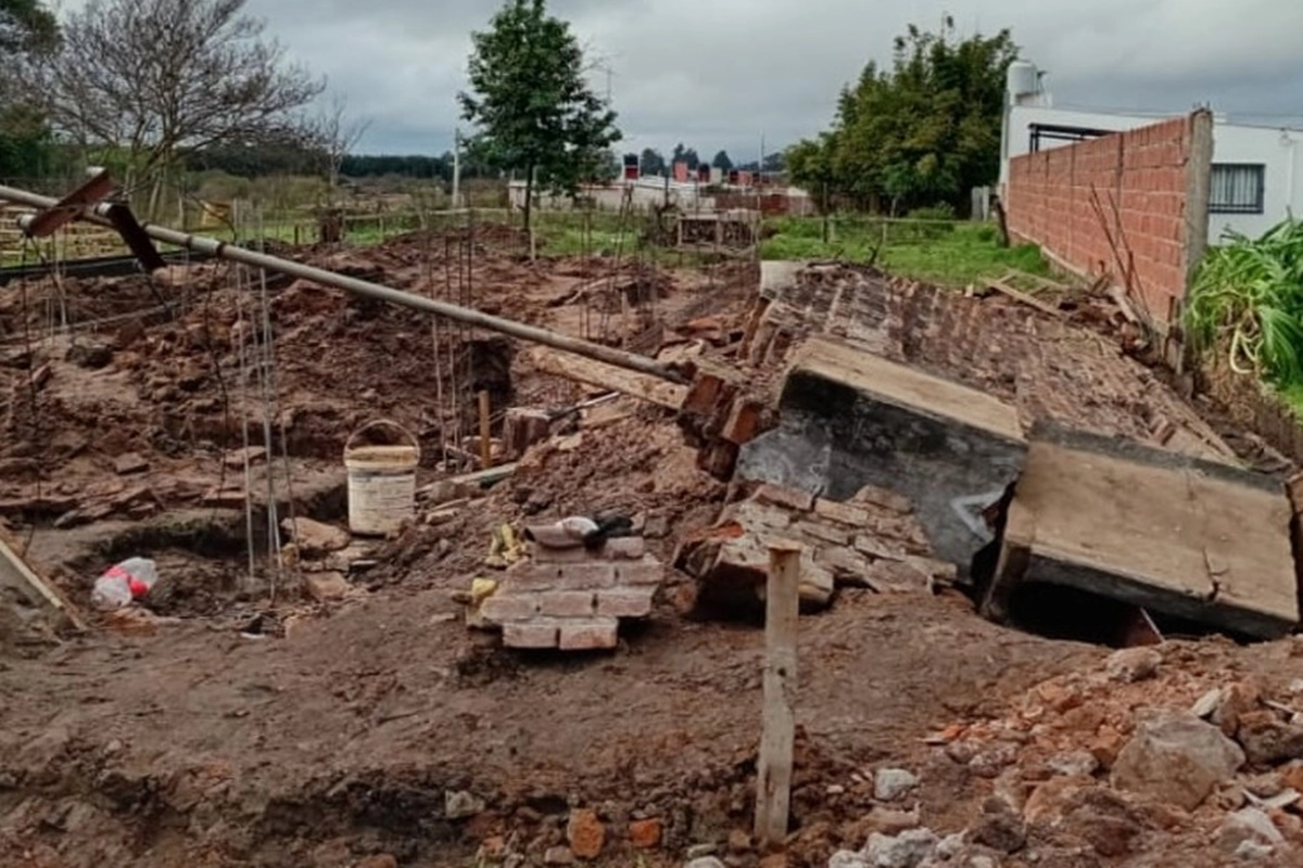La v&iacute;ctima trabajaba en una obra previa a la construcci&oacute;n de una vivienda.
