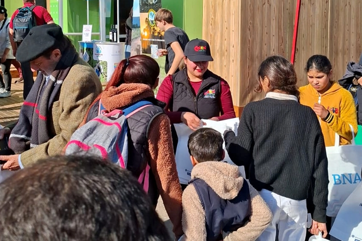 Col&oacute;n dijo presente en La Rural de Palermo.