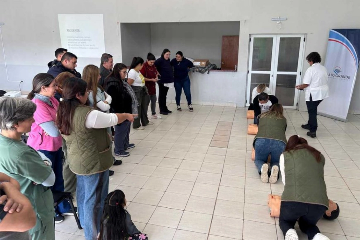 Salto Grande impuls&oacute; tambi&eacute;n una capacitaci&oacute;n en RCP.