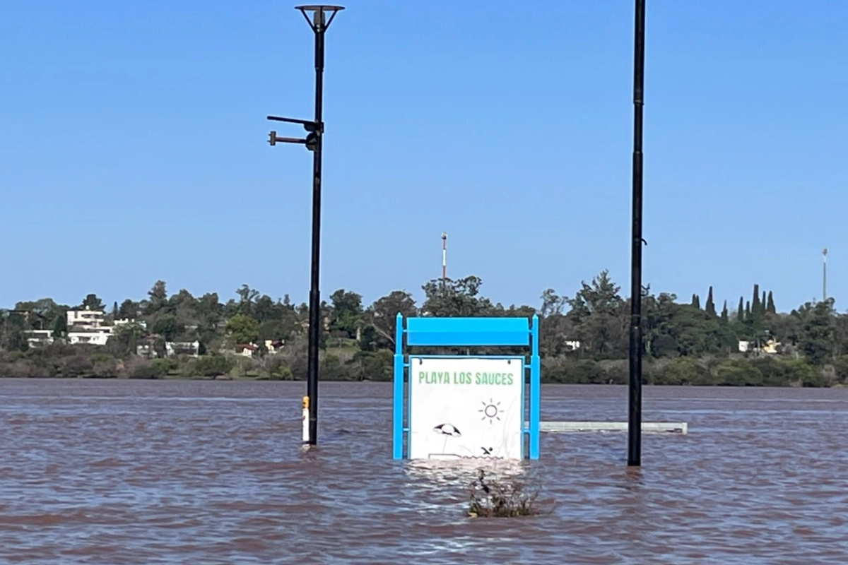 Sigue en aumento el nivel del r&iacute;o Uruguay.