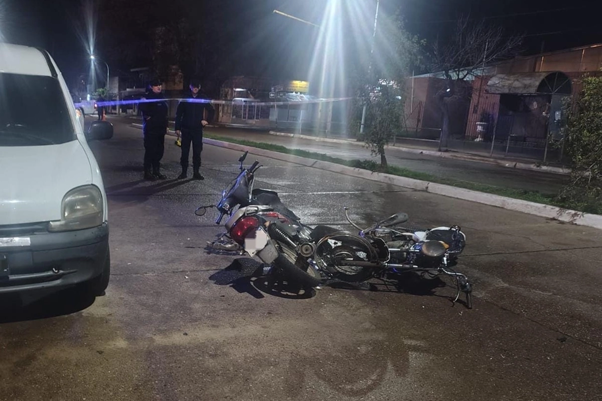 El impacto se habr&iacute;a producido cuando una de las motocicletas circulaba en contramano.