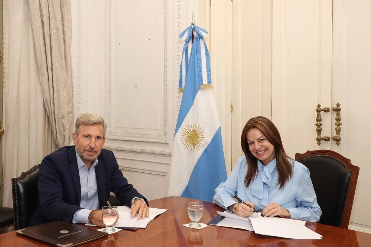 Frigerio se reuni&oacute; con la ministra de Capital Humano de la Naci&oacute;n, Sandra Pettovello.