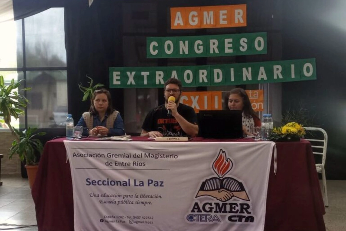 Las resoluciones del Congreso de AGMER.