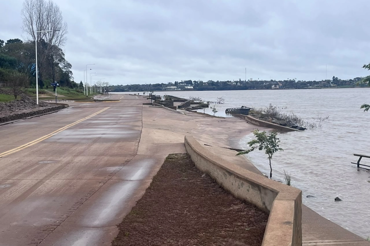 Nuevo repunte del r&iacute;o.