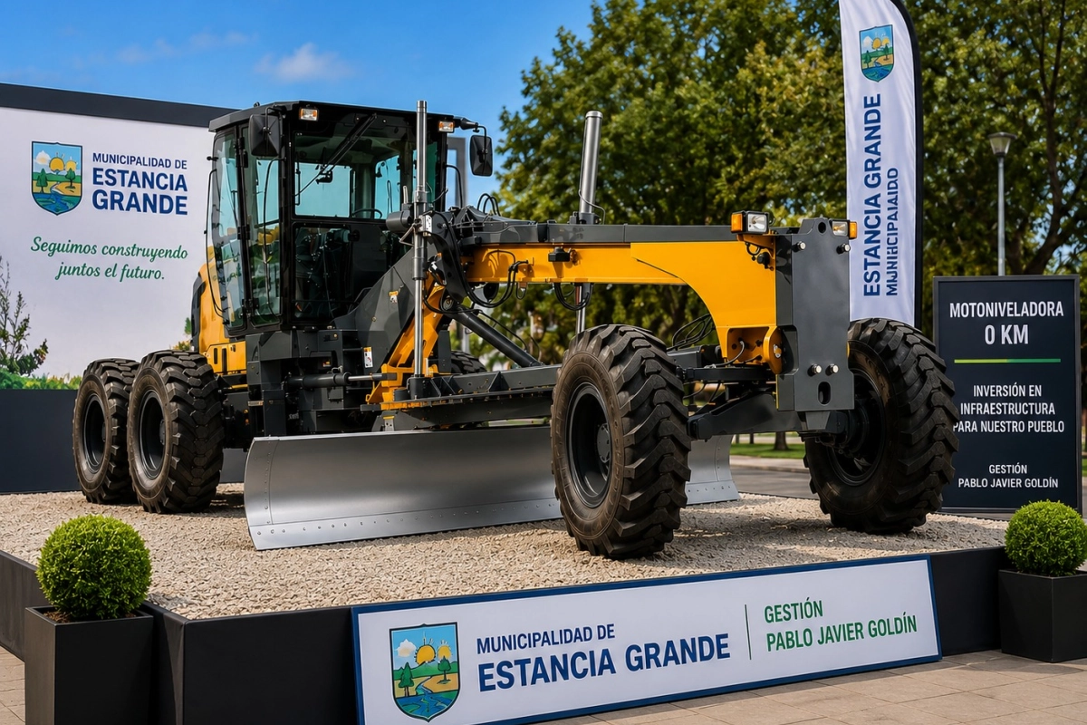 Estancia Grande busca incorporar una nueva motoniveladora.