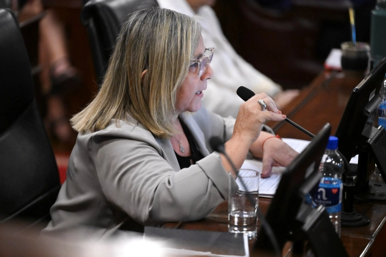 Frigerio despidió con un mensaje a la diputada Julia Calleros