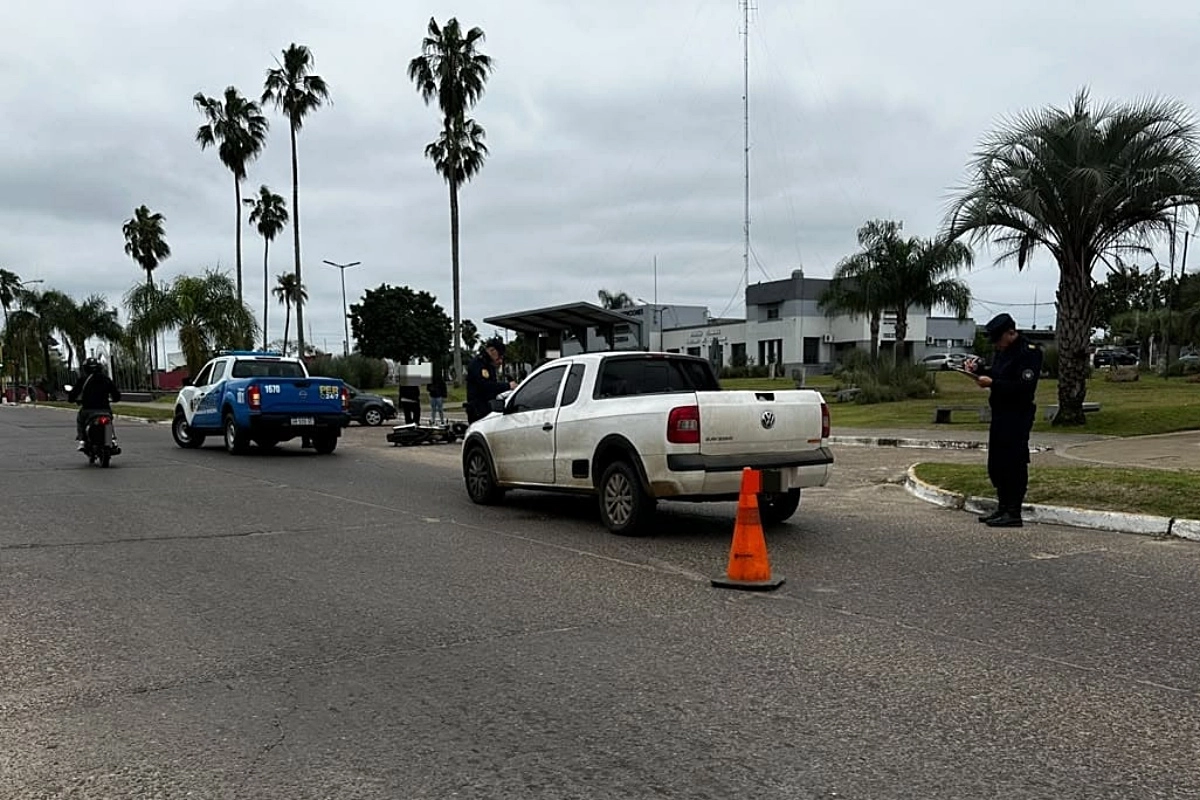 El accidente ocurri&oacute; sobre avenida San Lorenzo.