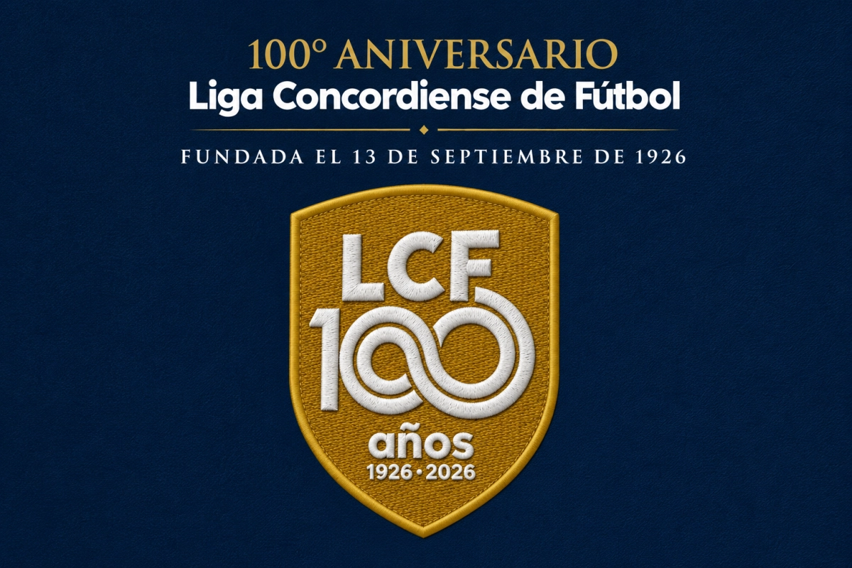 Liga Concordiense F&uacute;tbol cien a&ntilde;os