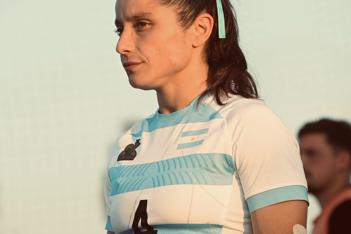 Paula Pedrozo campeona con las Yaguaretes