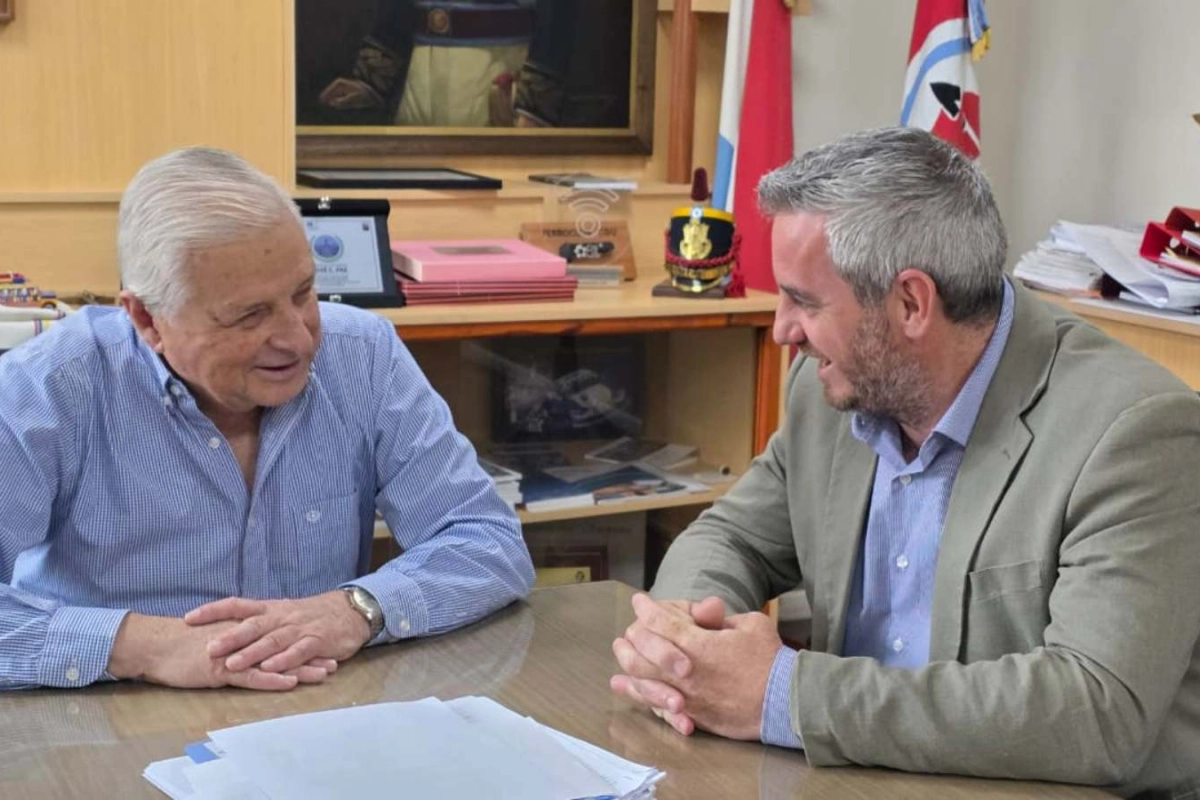 Walser se reuni&oacute; con Lauritto.