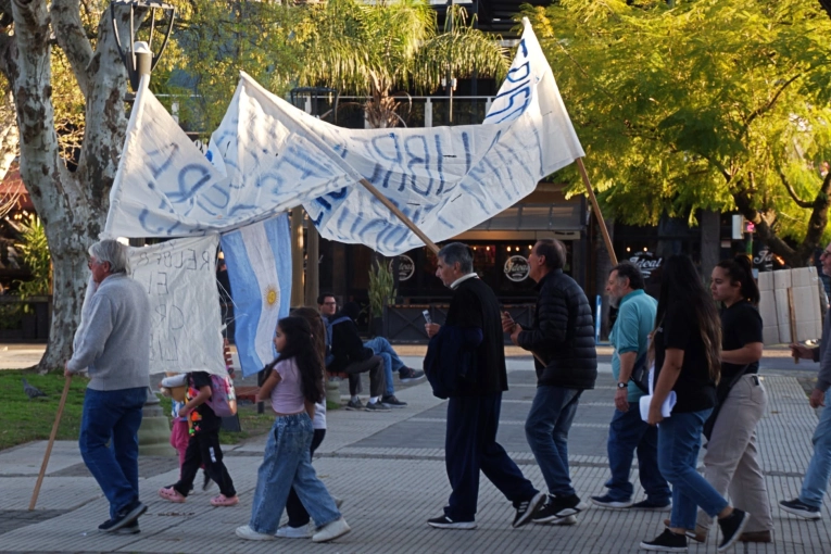 ATE Concordia denunci&oacute; el accionar policial en la marcha de los jubilados