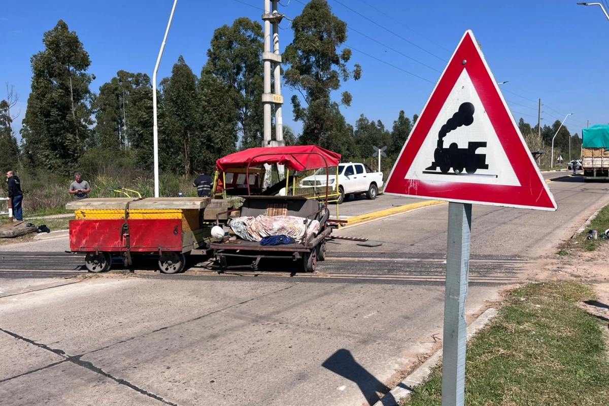 Ocho operarios debieron ser llevados hasta el hospital de Concordia