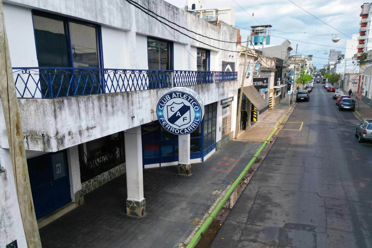 La sede del clun en calle Buenos Aires.