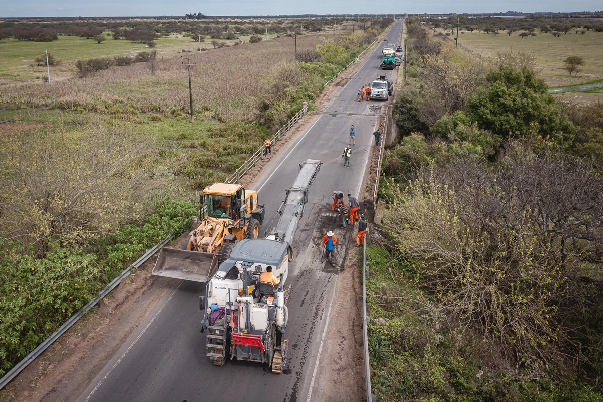 En total se constituye una intervenci&oacute;n de 469 km de la red vial.