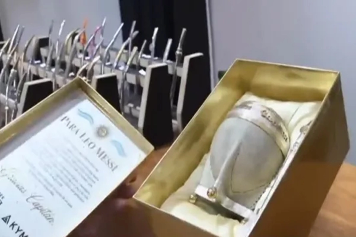 El regalo emprender&aacute; viaje desde Gualeguaych&uacute; para ser entregado a Messi el pr&oacute;ximo martes.