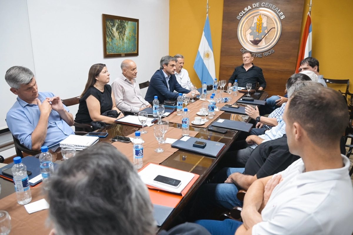Michel pide el posicimiento de la Bolsa de Cereales.