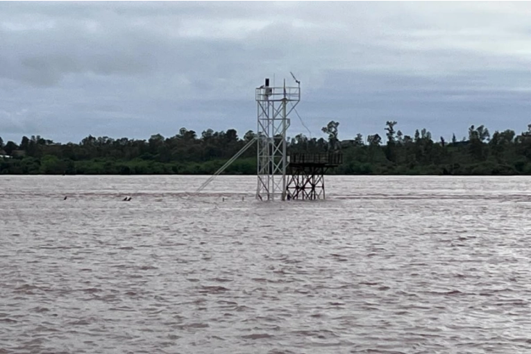 Salto Grande inform&oacute; un nuevo tope de crecimiento del r&iacute;o Uruguay