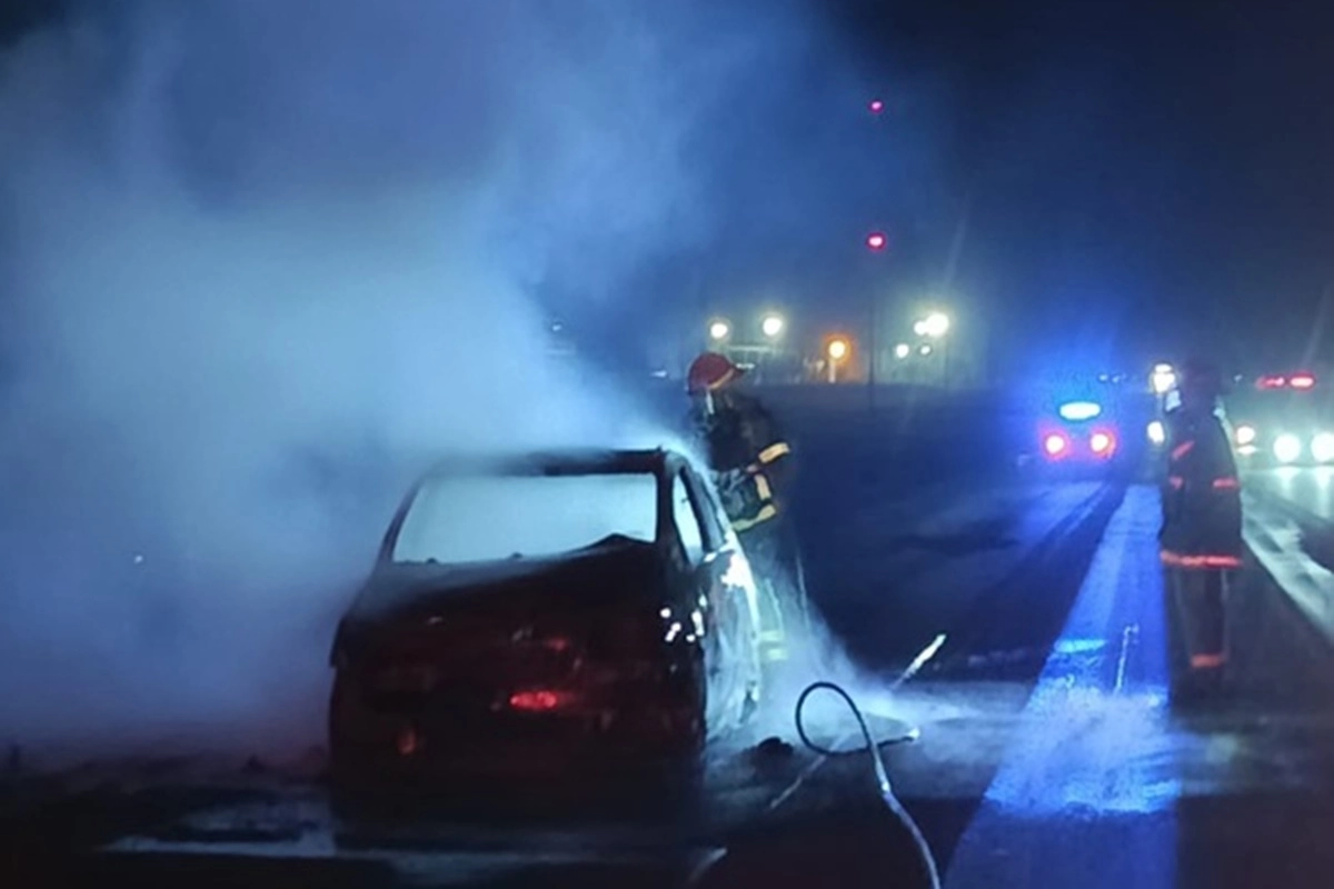 El conductor presumi&oacute; que el incendio podr&iacute;a haberse originado a ra&iacute;z de un desperfecto mec&aacute;nico.