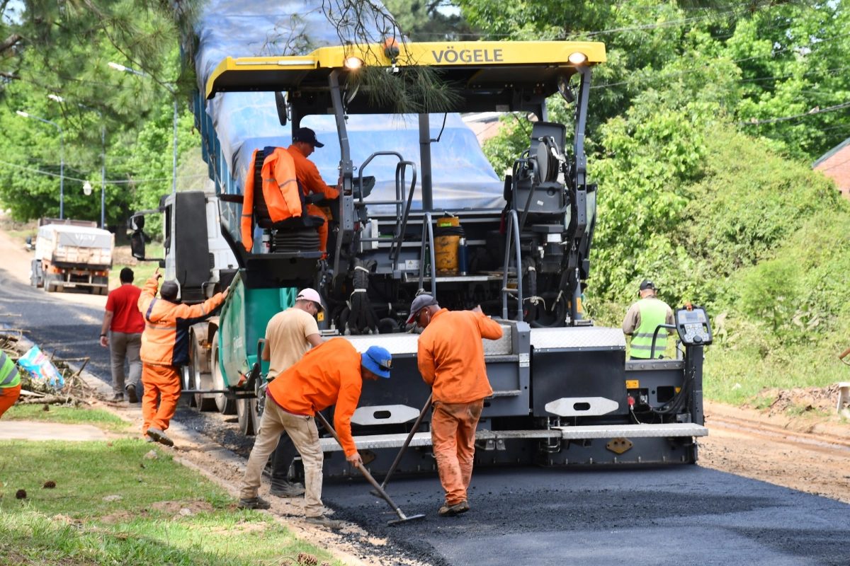 Avanzan los trabajos en la zona noreste de la ciudad.