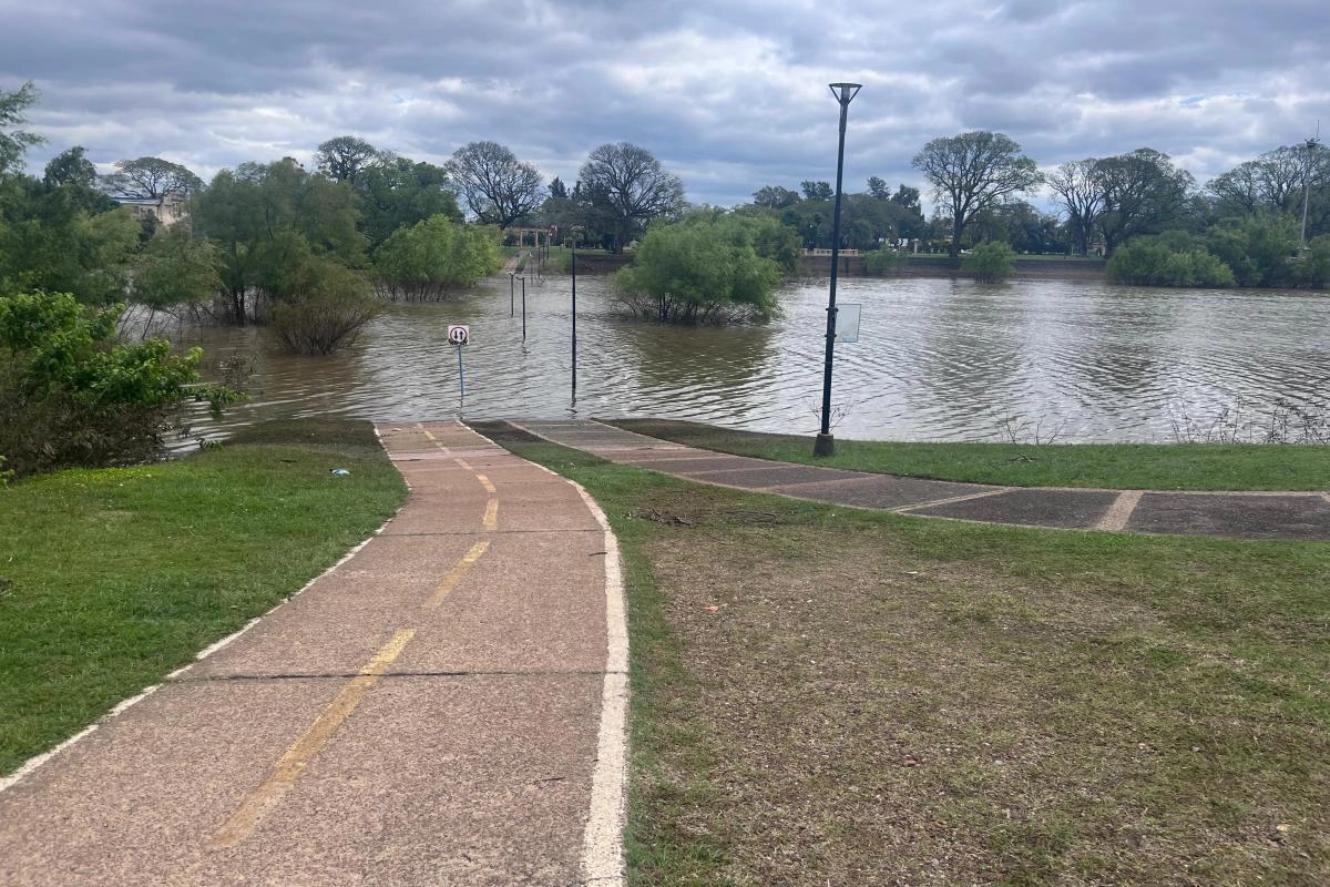 El r&iacute;o Uruguay present&oacute; una importante bajante durante el fin de semana.