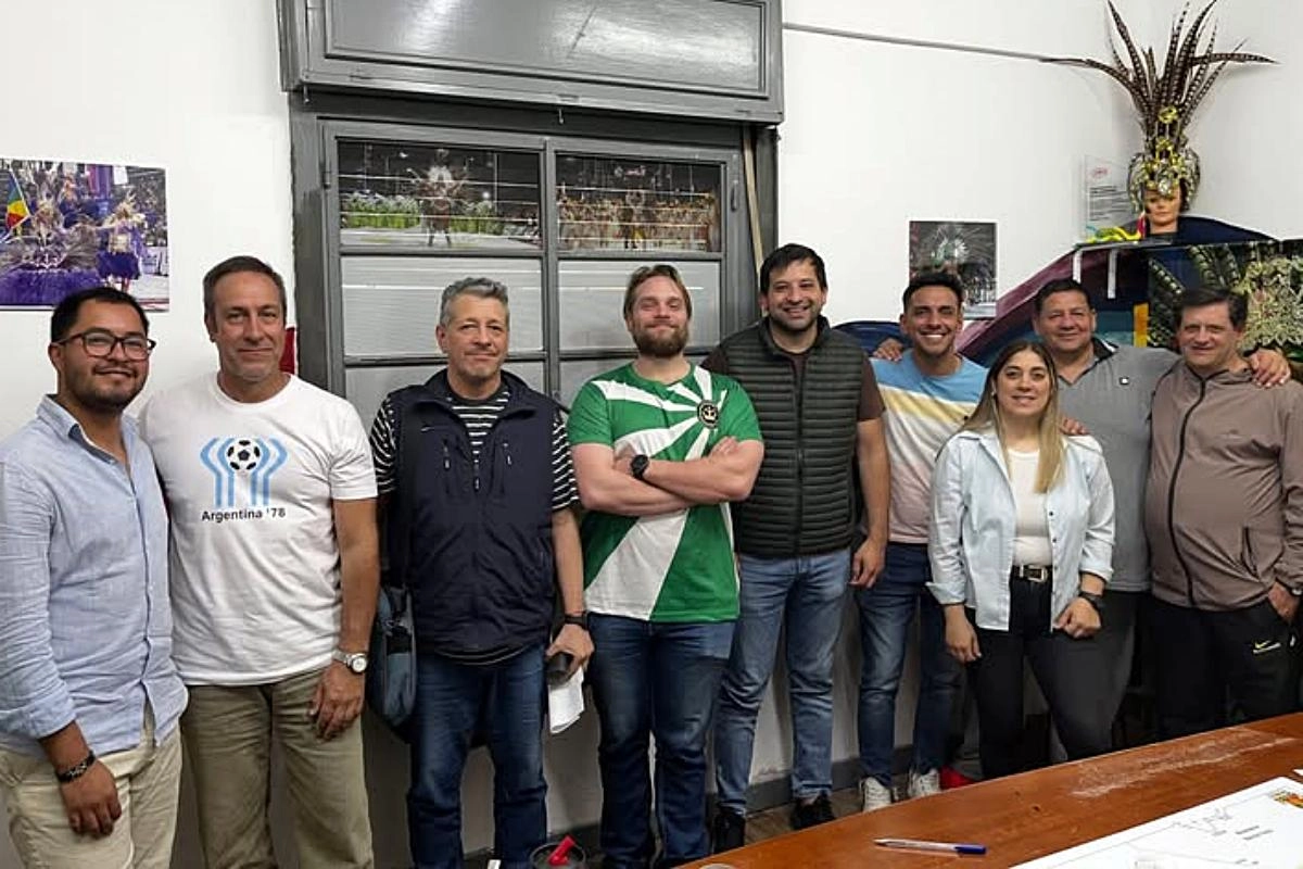 El encuentro se concret&oacute; en las oficinas del Ente de Carnaval.